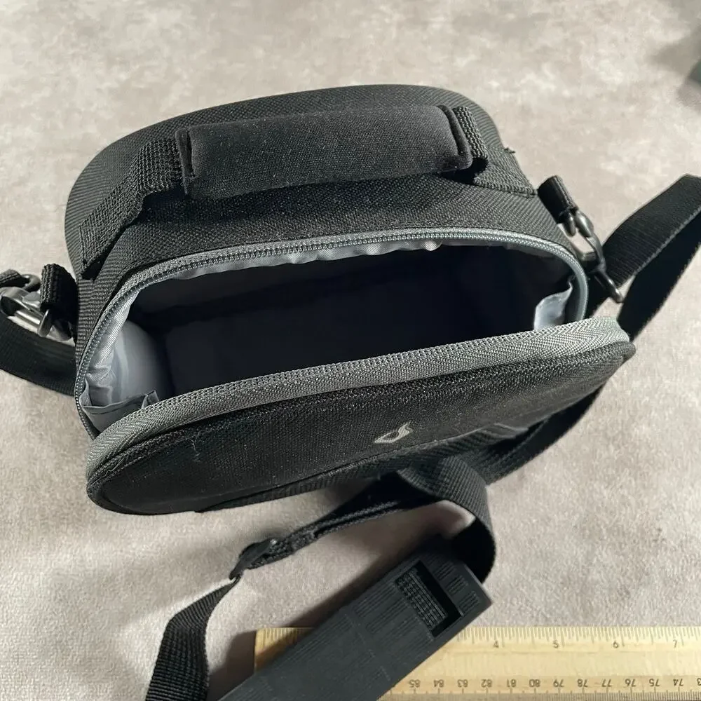 Photography Compact Black Camera Bag Camcorder Storage Padded Handycam Digi Cam